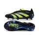 Adidas Predator Low Elite Firm Ground Black Green Football Boots