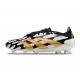 Adidas Predator Low Elite Firm Ground Black White Gold Football Boots