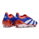Adidas Predator Low Elite Firm Ground Blue White Red Football Boots