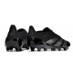 Adidas Predator Low Elite Firm Ground Nightstrike - Core Black Carbon Football Boots