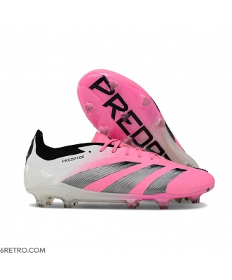 Adidas Predator Low Elite Firm Ground Pink White Blue Football Boots
