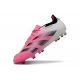Adidas Predator Low Elite Firm Ground Pink White Blue Football Boots