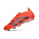 Adidas Predator Low Elite Firm Ground Predstrike - Solar Red Core Black Solar Yellow Football Boots