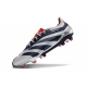 Adidas Predator Low Elite Firm Ground Silver Black Red Football Boots