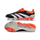 Adidas Predator Low Elite Firm Ground Solar Energy - Core Black White Orange Football Boots