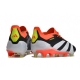 Adidas Predator Low Elite Firm Ground Solar Energy - Core Black White Orange Football Boots