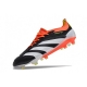 Adidas Predator Low Elite Firm Ground Solar Energy - Core Black White Orange Football Boots