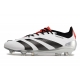 Adidas Predator Low Elite Firm Ground White Black Football Boots