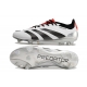 Adidas Predator Low Elite Firm Ground White Black Football Boots