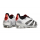 Adidas Predator Low Elite Firm Ground White Black Football Boots