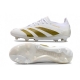 Adidas Predator Low Elite Firm Ground White Golden Football Boots