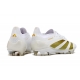 Adidas Predator Low Elite Firm Ground White Golden Football Boots