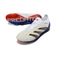 Adidas Predator Low Elite Firm Ground White Grey Blue Red Football Boots