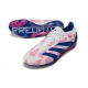 Adidas Predator Low Elite Firm Ground White Pink Blue Football Boots