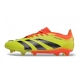 Adidas Predator Low Elite Firm Ground Yellow Black Red Football Boots