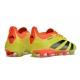 Adidas Predator Low Elite Firm Ground Yellow Black Red Football Boots
