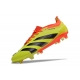Adidas Predator Low Elite Firm Ground Yellow Black Red Football Boots