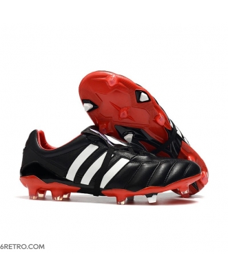 Adidas Predator MANIA Firm Ground Black White Red Football Boots
