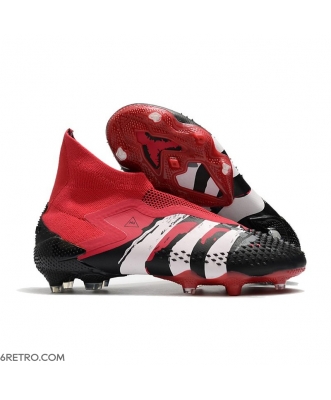 Adidas Predator Mutator 20+ Firm Ground Black Red White Football Boots