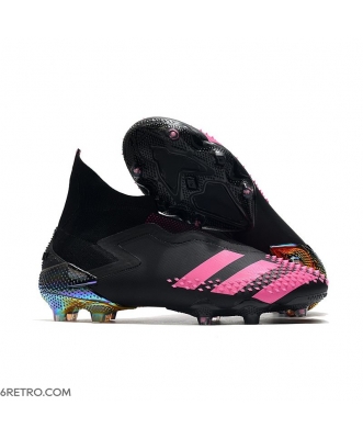 Adidas Predator Mutator 20+ Firm Ground Dark Motion - Core Black Shock Pink Football Boots
