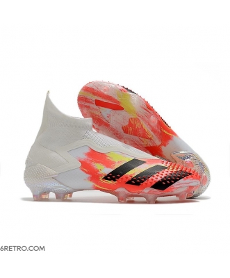 Adidas Predator Mutator 20+ Firm Ground Uniforia - White Core Black Pop Football Boots