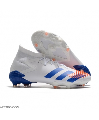 Adidas Predator Mutator 20.1 Firm Ground Sky Tint Team Royal Blue Signal Coral Football Boots
