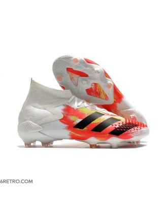 Adidas Predator Mutator 20.1 Firm Ground White Pop Orange Football Boots