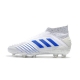 Adidas Predator Virtuso 19+ Firm Ground Firm Ground - White Blue Football Boots
