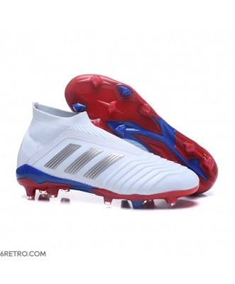 Adidas Telstar Predator 18+ Firm Ground Russian White Silver Football Boots