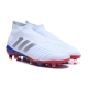 Adidas Telstar Predator 18+ Firm Ground Russian White Silver Football Boots