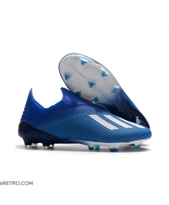 Adidas X 19+ Firm Ground Blue White Football Boots