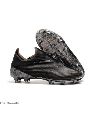 Adidas X 19+ Firm Ground Dark Script Black Football Boots