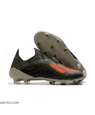Adidas X 19+ Firm Ground Legacy Green Solar Orange Chalk Football Boots