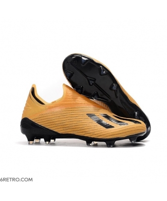 Adidas X 19+ Firm Ground Orange Black Football Boots