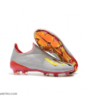 Adidas X 19+ Firm Ground Redirect Pack Silver Red Football Boots