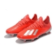 Adidas X 19.1 Firm Ground - Active Red Siilver Metalic Football Boots