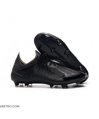 Adidas X 19.1 Firm Ground - Full Black Football Boots