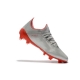 Adidas X 19.1 Firm Ground - Silver Metallic/Hi Res-Red/White Football Boots
