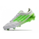 Adidas X 99 Speedportal Leather 1 Firm Ground Ftwr White Solar Green Football Boots