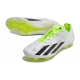 Adidas X Crazyfast + Firm Ground White Core Black Lucid Lemon Football Boots