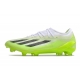 Adidas X Crazyfast .1 Firm Ground Crazyrush - White Core Black Lucid Lemon Football Boots