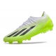 Adidas X Crazyfast .1 Firm Ground Crazyrush - White Core Black Lucid Lemon Football Boots