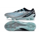 Adidas X Crazyfast .1 Firm Ground Silver Met Bliss Blue Core Black Football Boots