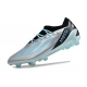 Adidas X Crazyfast .1 Firm Ground Silver Met Bliss Blue Core Black Football Boots