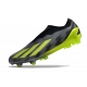 Adidas X Crazyfast .1 Laceless Firm Ground Core Black Team Solar Yellow 2 Grey Five Football Boots Adidas X Crazyfast .1 Laceless Firm Ground Core Black Team Solar Yellow 2 Grey Five Football Boots