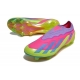 Adidas X Crazyfast .1 Laceless Firm Ground Korean Nights Son - Lucid Lemon Royal Blue Pink Football Boots
