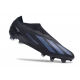 Adidas X Crazyfast .1 Laceless Firm Ground Nightstrike - Core Black Football Boots