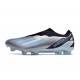 Adidas X Crazyfast .1 Laceless Firm Ground Silver Met Bliss Blue Core Black Football Boots Adidas X Crazyfast .1 Laceless Firm Ground Silver Met Bliss Blue Core Black Football Boots
