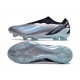 Adidas X Crazyfast .1 Laceless Firm Ground Silver Met Bliss Blue Core Black Football Boots Adidas X Crazyfast .1 Laceless Firm Ground Silver Met Bliss Blue Core Black Football Boots