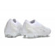 Adidas X Crazyfast .1 Laceless Firm Ground White Football Boots